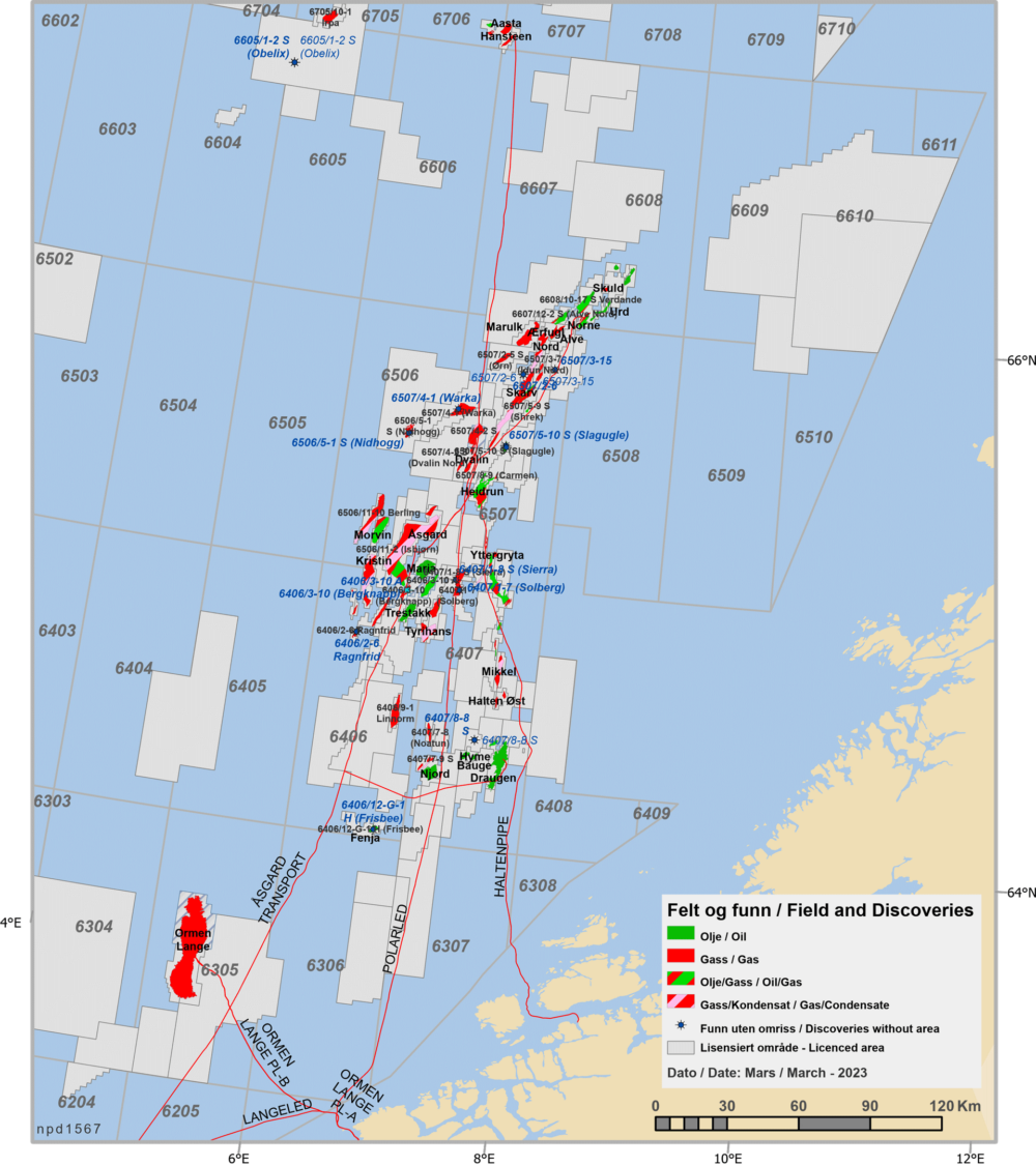 Activity per sea area - Norwegianpetroleum.no