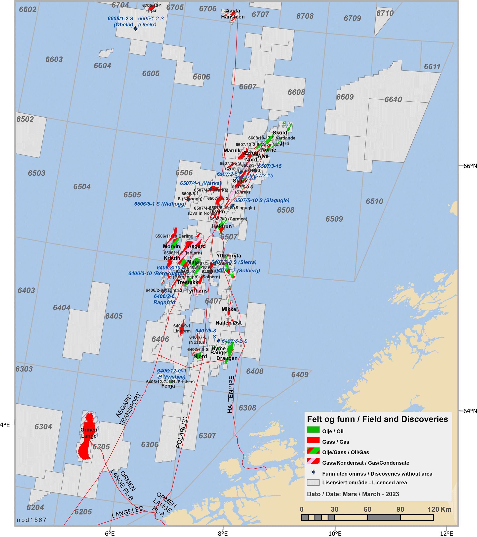 Felt og funn i Norskehavet