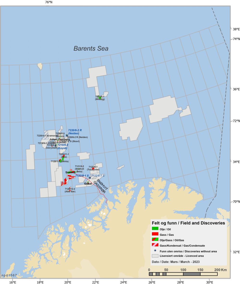 Felt og funn i Barentshavet