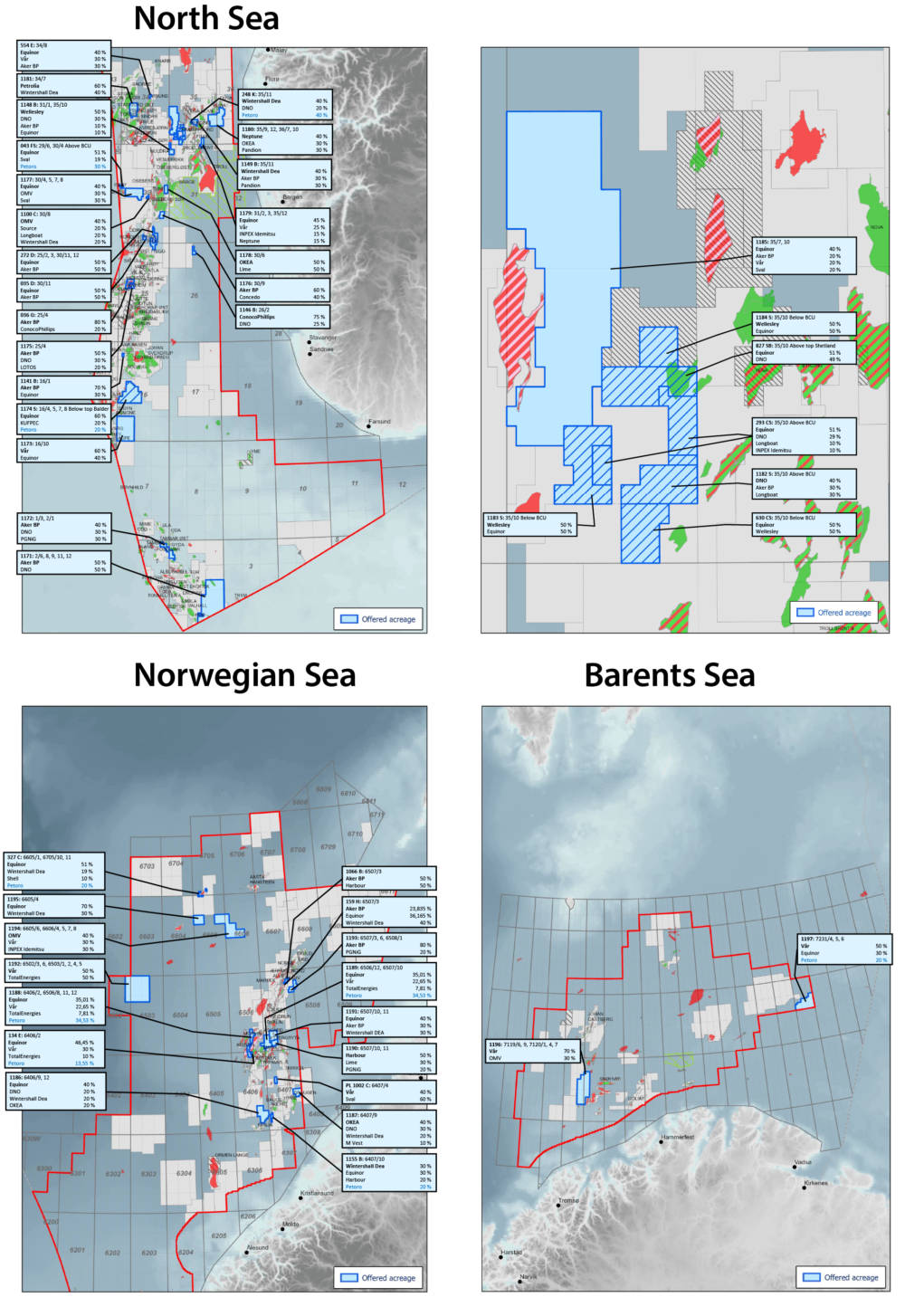 Awards in predefined areas 2022 Source: Norwegian Petroleum Directorate