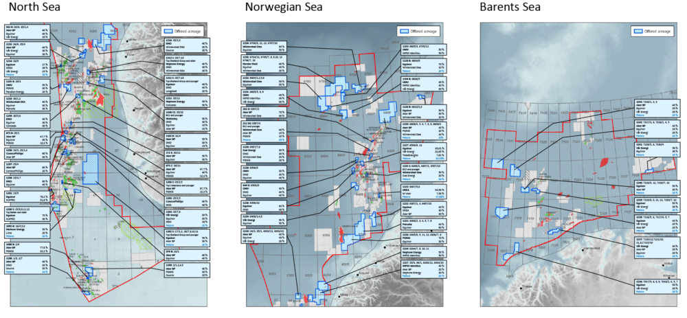 Awards in predefined areas 2023