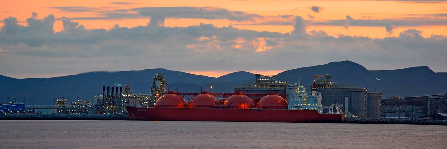 Arctic Princess at the LNG facility on Melkøya